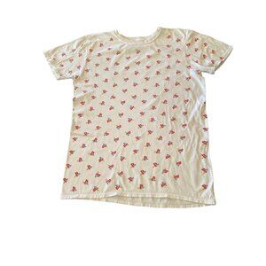 Sony Playstation Logo White T Shirt Size Medium